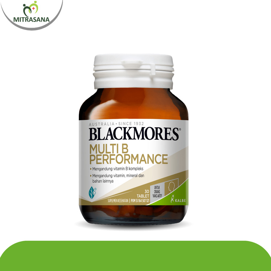 Blackmores Multi B Performance 30 Gratis Blackmores Multivitamins Dan Minerals 60 Tablet