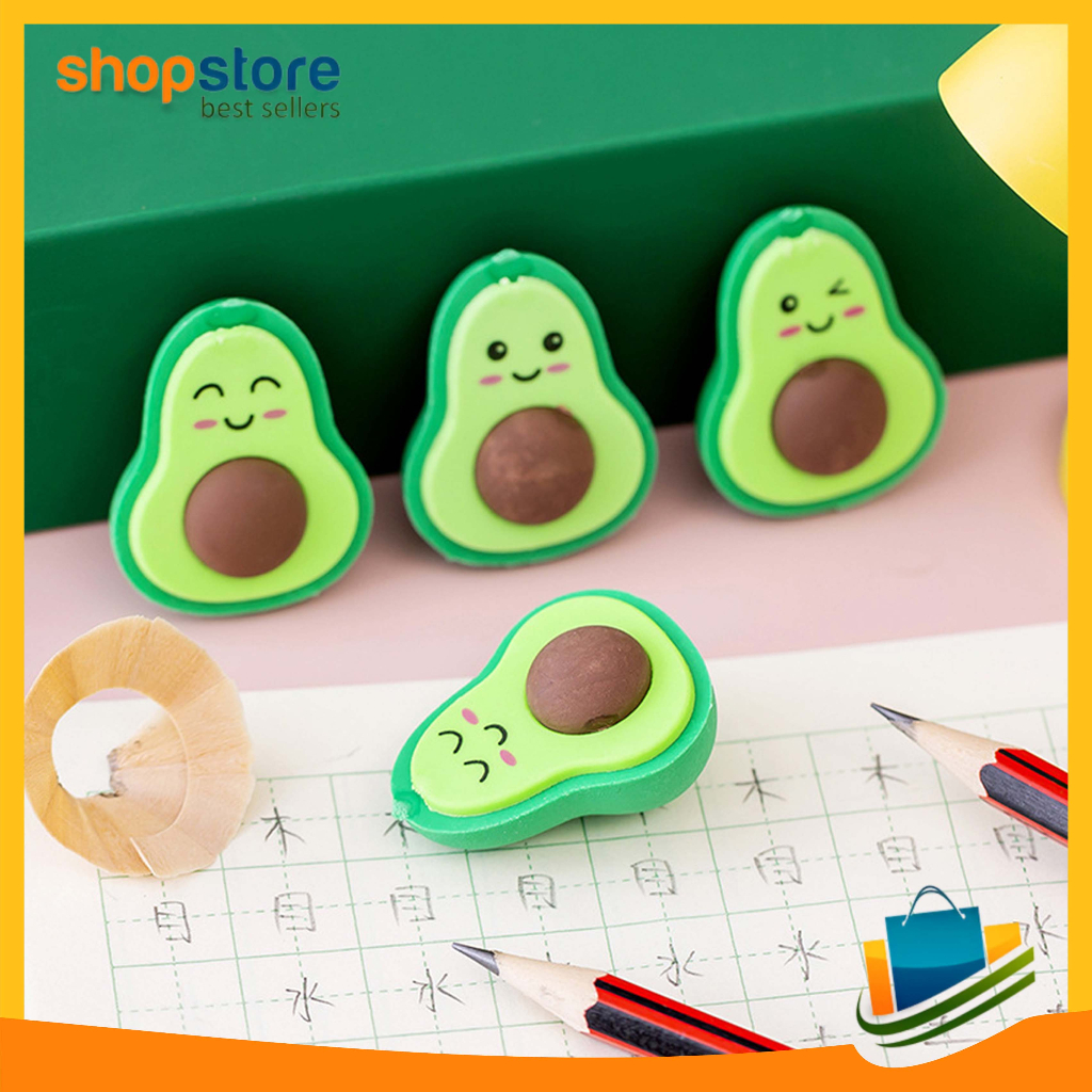 

Penghapus Pensil Import Karakter Avocado Eraser COD 844