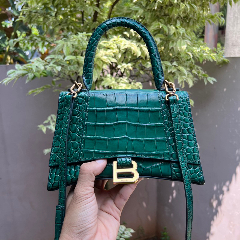 Tas Wanita Balenciaga Hourglass XS Top Handle Preloved