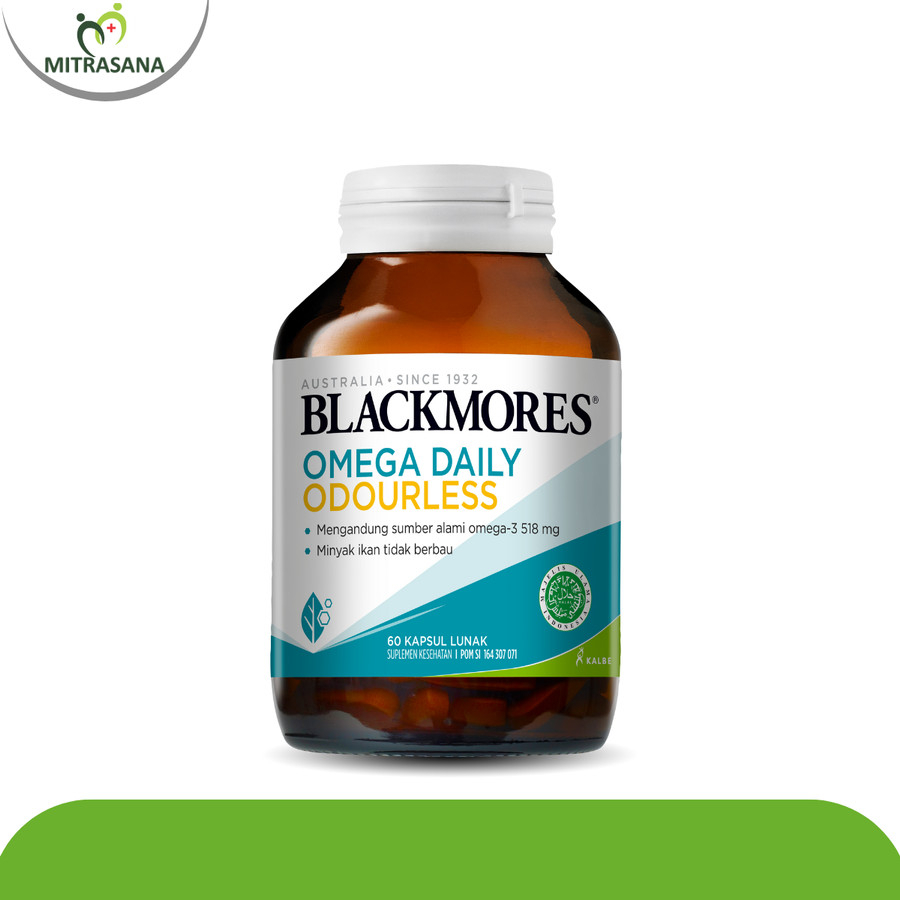 Blackmores Omega Daily Odourless (60) Gratis Blackmores Multivitamins Dan Minerals 60 Tablet