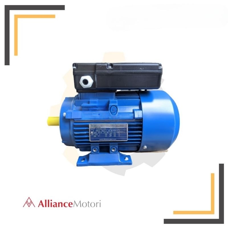 Alliance Dinamo 1 Phase 4 HP rpm2800 -- Electro motor 3 KW A-YL Dual Capasitor