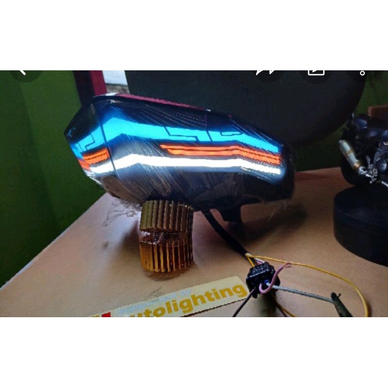 stoplamp vario 150 new custom sein running