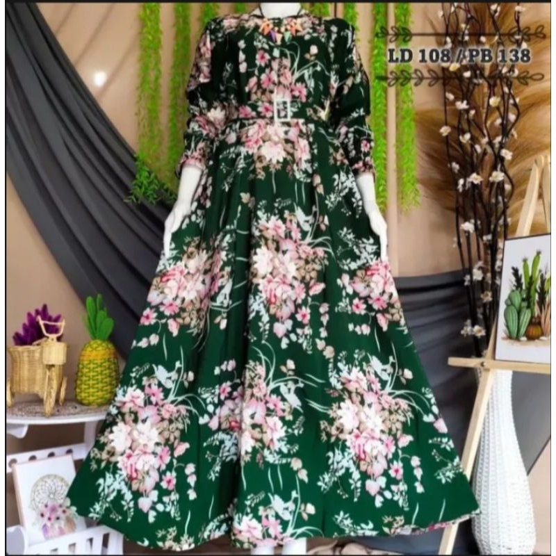 100 RIBU DAPAT 3 PCS GAMIS SAKURA MONALISA TERBARU KEKINIAN YG BUMING