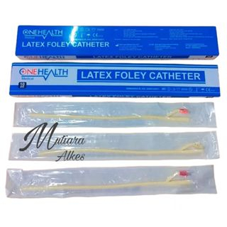 FOLEY Catheter 2Way latex / Sillicone Coated Latex/ Selang Kencing ONEHEALTH