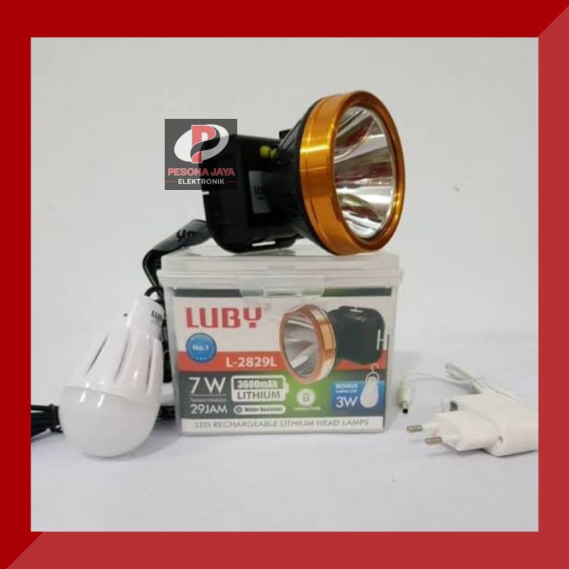Senter Kepala Luby L - 2829 K (7 Watt)