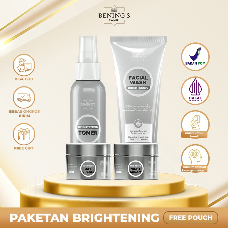 Benings Skincare Brightening Dr. Oky Pratama *FREE GIFT* | Bening’s indonesia Bening’s clinic