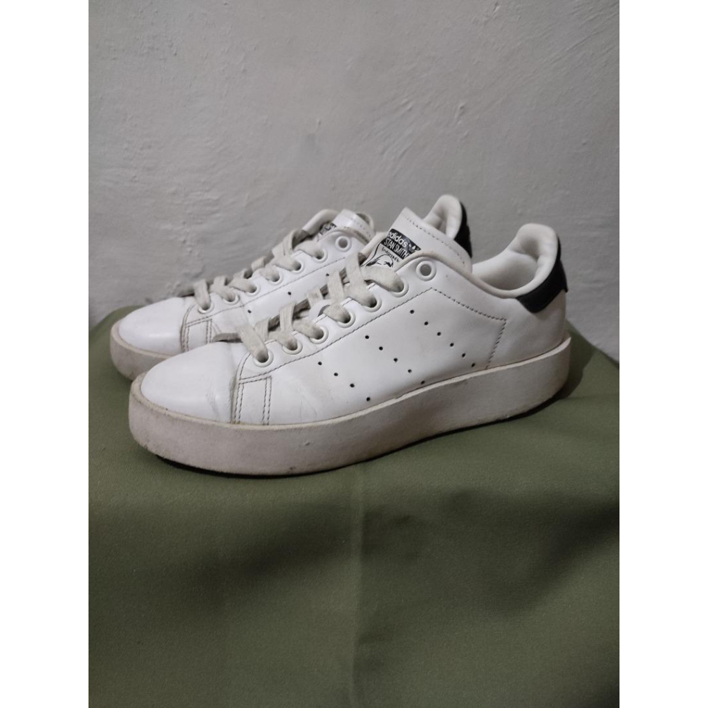 ADIDAS STAN SMITH BOLD SIZE WOMEN WANITA 38 UKURAN 23,5 CM SECOND ORIGINAL BUKAN CONTINENTAL 80