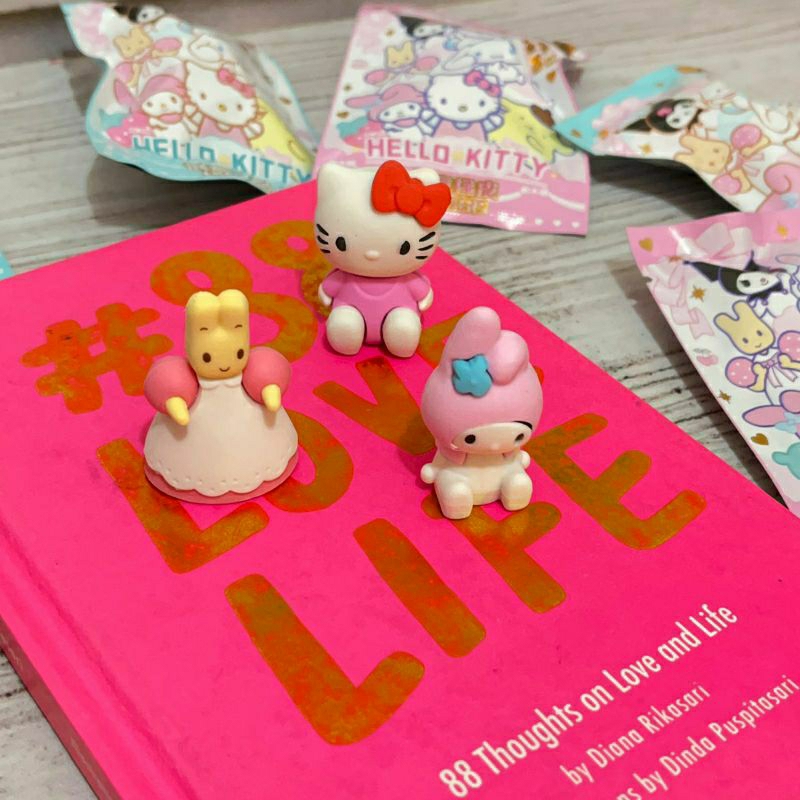 

Penghapus Mystery pax Sanrio kartun lucu imut hadiah souvenir