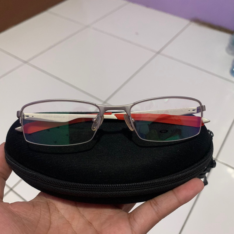 frame kacamata oakley second original