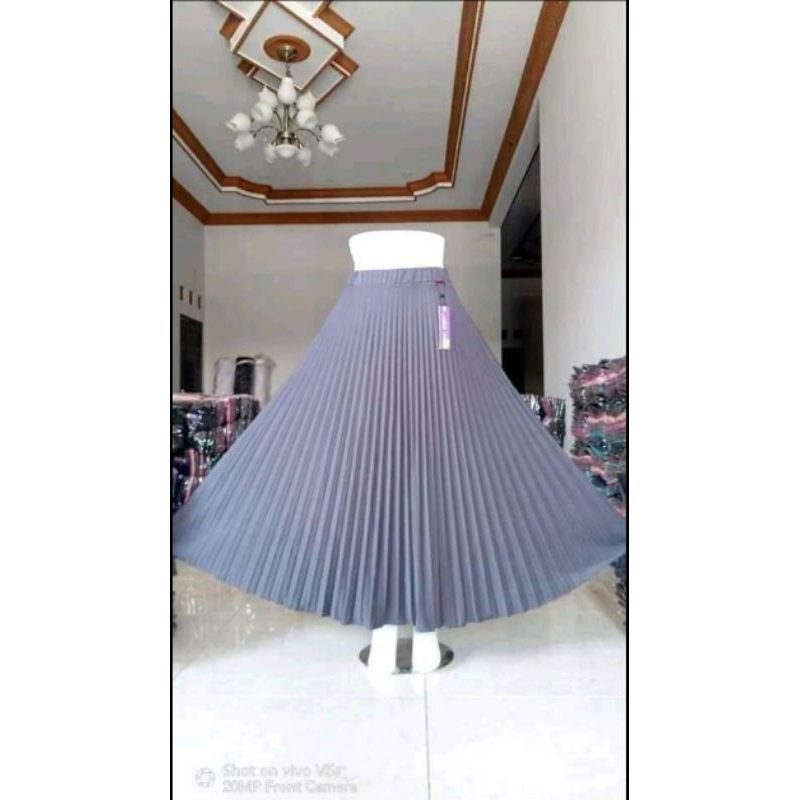 shevano collection // rok plisket mayung bawah // rok dewasa