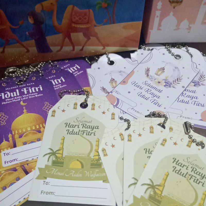 

HANG TAG UCAPAN TAMBAHAN PARCEL HAMPERS LEBARAN