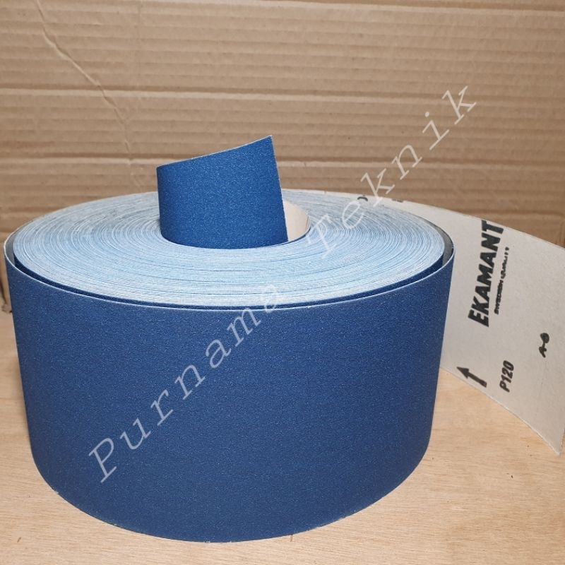 Amplas Ekamant Meteran Grit 120 Amplas Roll Meteran Ekamant Grit 120 - 1 Meter