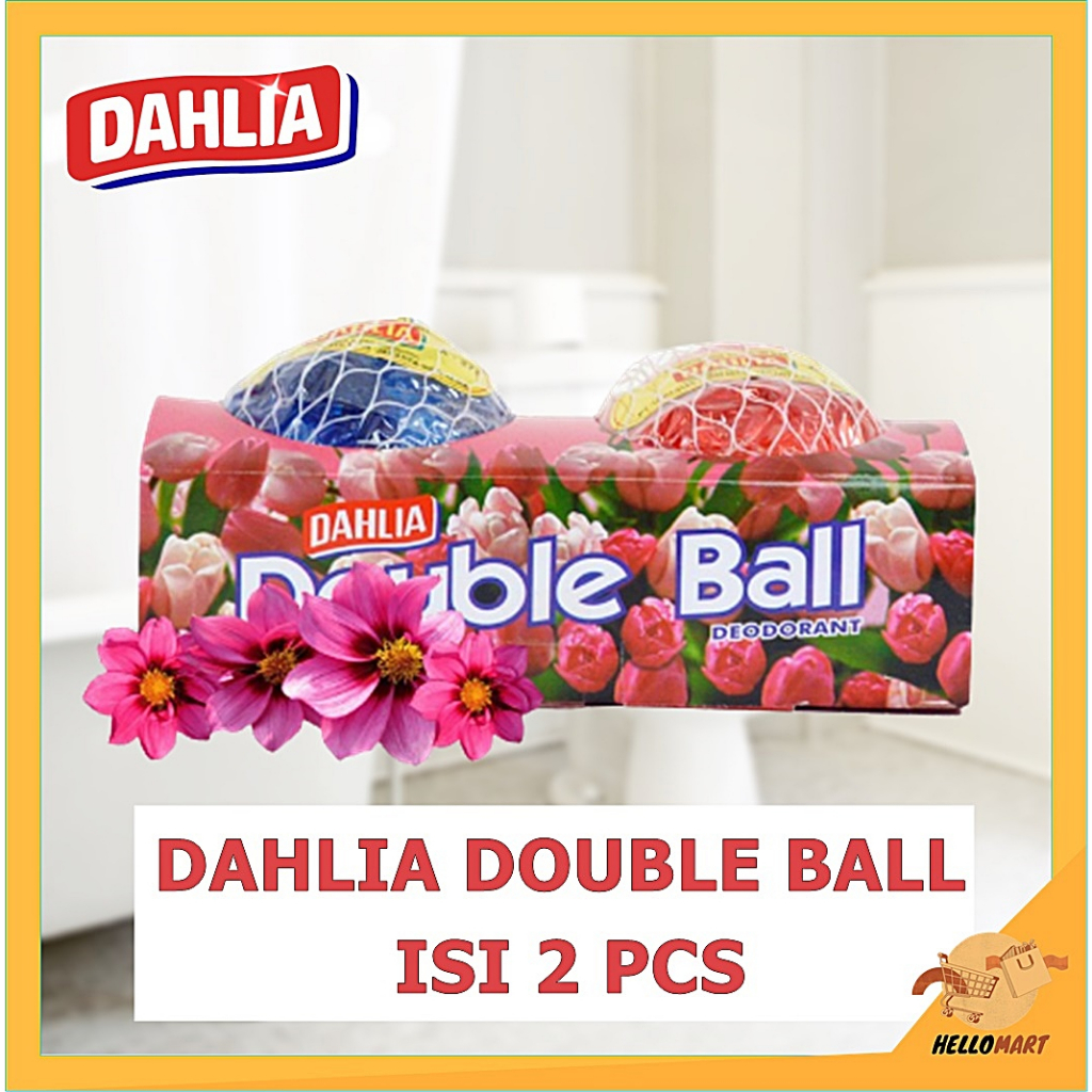 ORIGINAL Dahlia Kamper Double Ball 135gr / Dahlia Kamper Toilet Isi 2 / HELLOMARTID