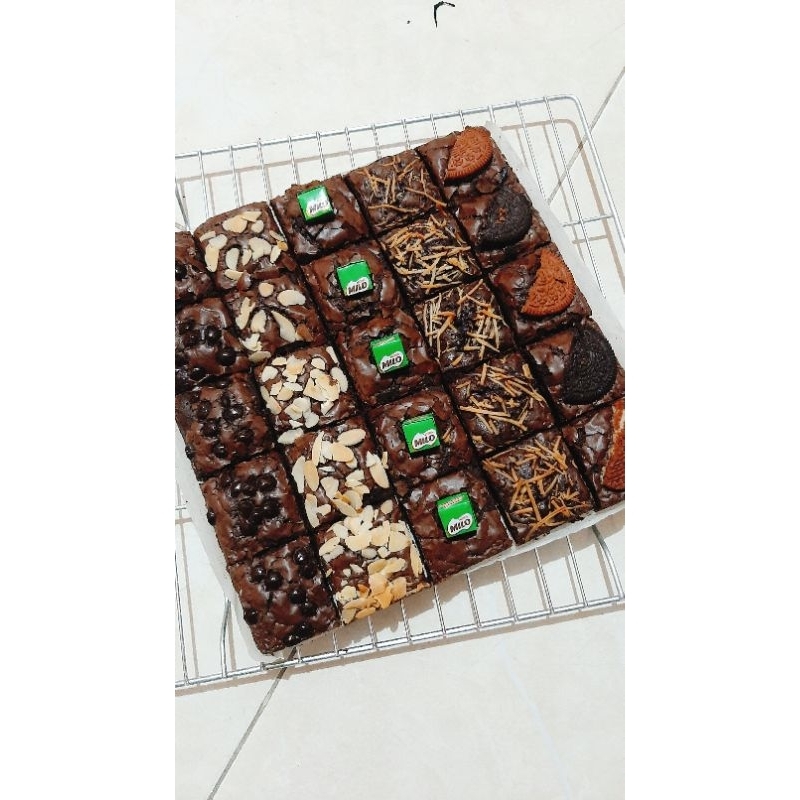 

FUDGY BROWNIES 22X22 ISI 25