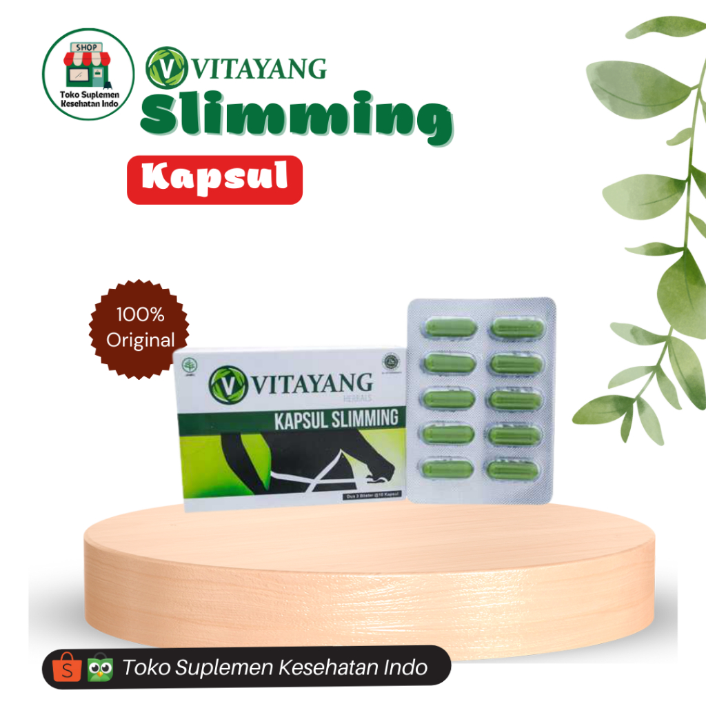 

Vitayang Slimming Capsule Herbal Untuk Obesitas & Kegemukan Diet Sehat