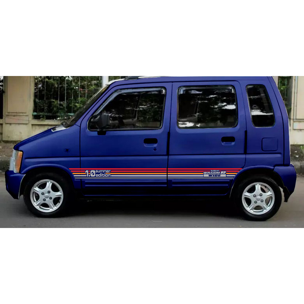 cutting sticker polet LIS mobil suzuki karimun wagon r wide