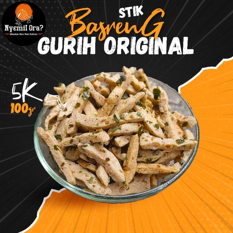 

Stik Basreng Gurih Original Daun Jeruk 100g