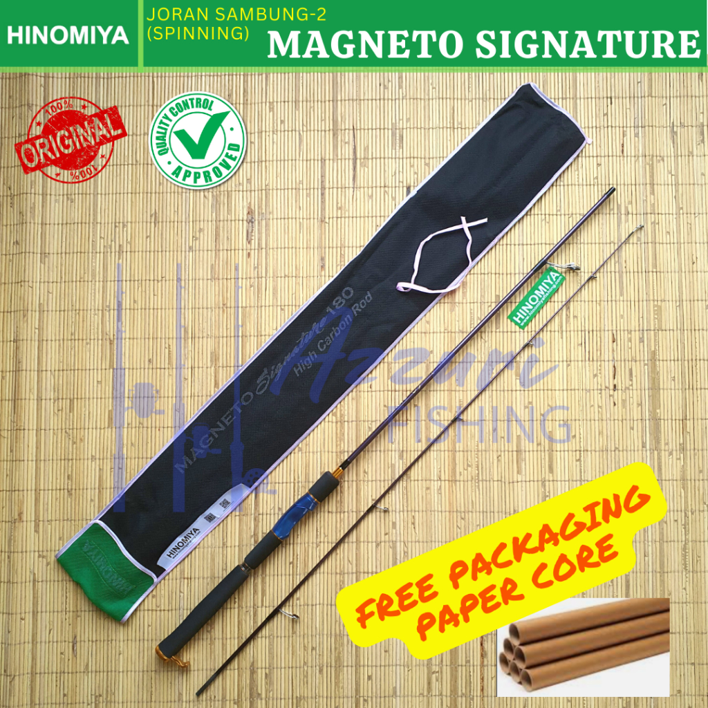 Joran HINOMIYA MAGNETO SIGNATURE 180CM - JORAN GALATAMA / GALAPUNG / JORAN EMPANG / JORAN SPINNING