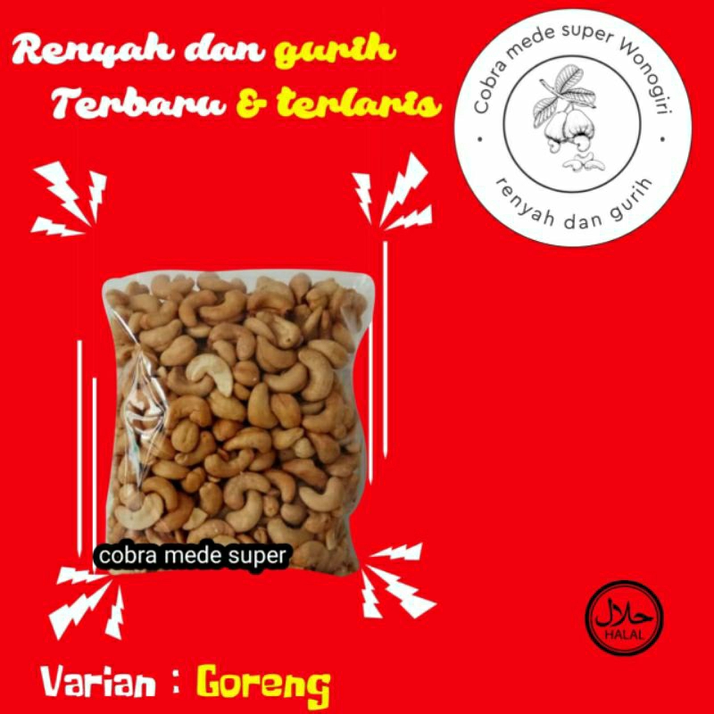 

KACANG MEDE GORENG MANIS ROASTED. 1 kg