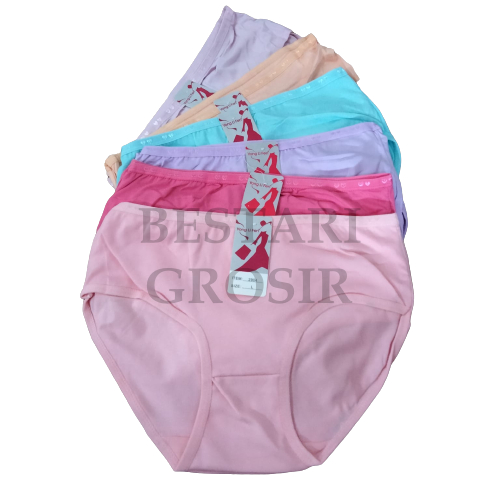 (L XL 3L 4L 5L 6L) GROSIR 12 PCS CD WANITA LUSINAN MURAH / CELANA DALAM WANITA LUSINAN PUTRI YULIANA