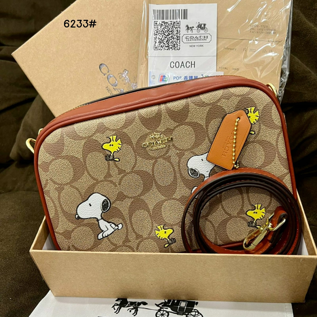 Coa X Peanuts Mini Jamie Camera Bag's 6233