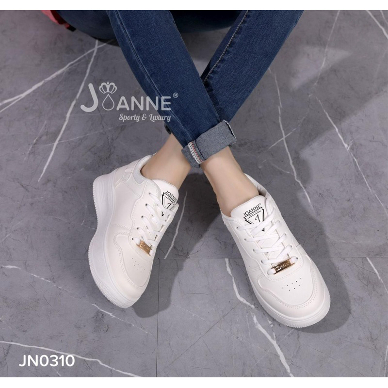 JOANNE Leather Sport Sneakers Shoes JN0310 [ORIGINAL BRAND]