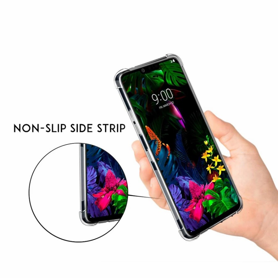 LG G8 G8x ThinQ Case Anticrack Premium Clear with Airbag