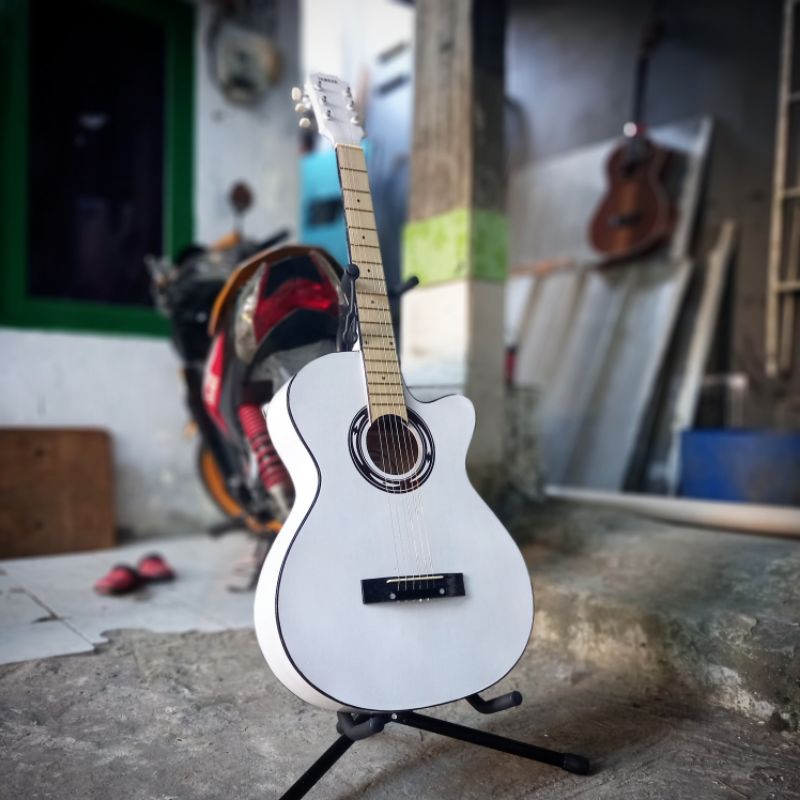 Gitar Akustik Yamaha Fg225 Pemula (Gratis Pik Gitar)