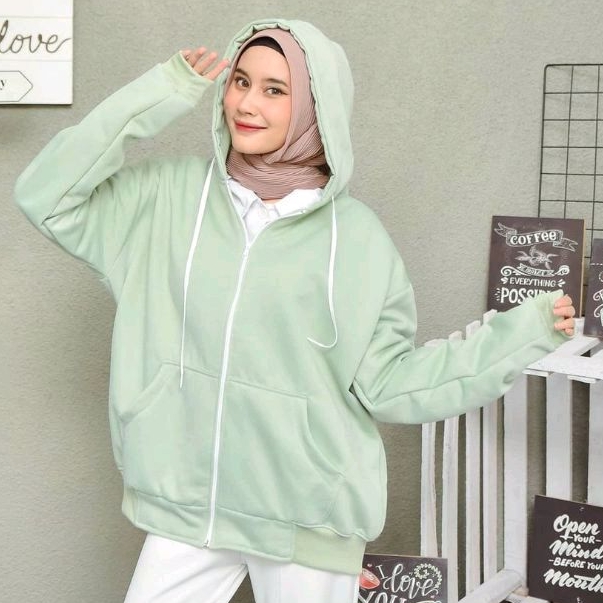 HOODIE ZIPPER PRIA &amp; WANITA PART 2