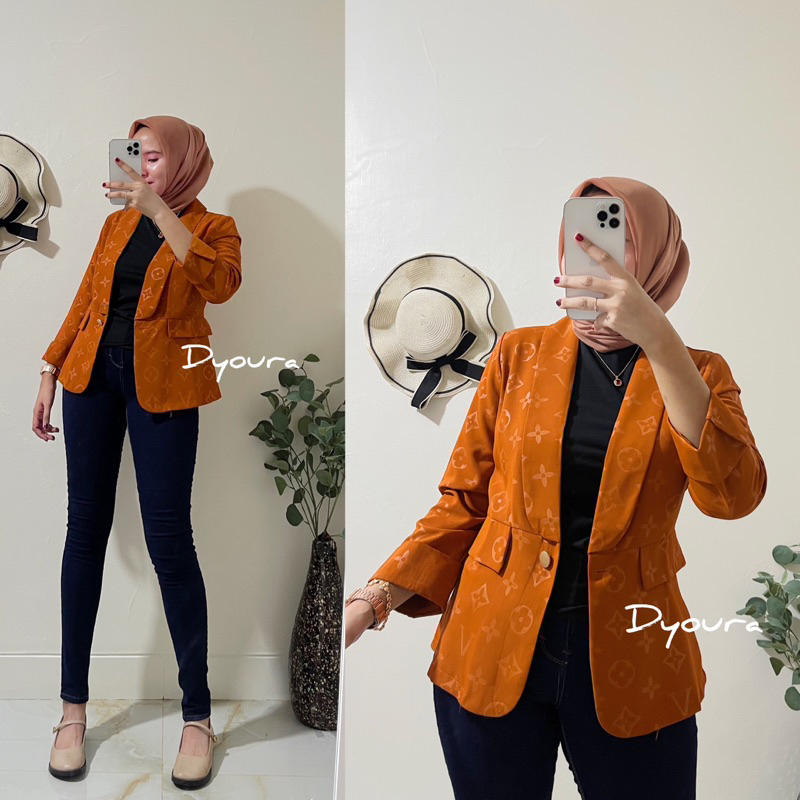 BLAZER SOFT LV IMPORT PREMIUM / blazer wanita / blazer / blezer / blazer import wanita/import blazer/blazer lv/blezer cod/ready blazer/blazer kerja