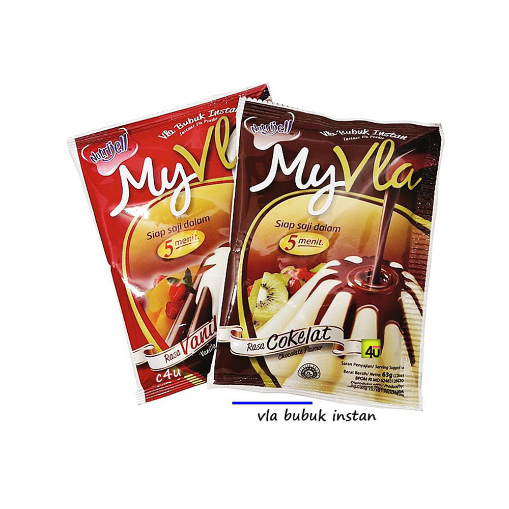 

Nutrijell my vla vanila / coklat 60 gram