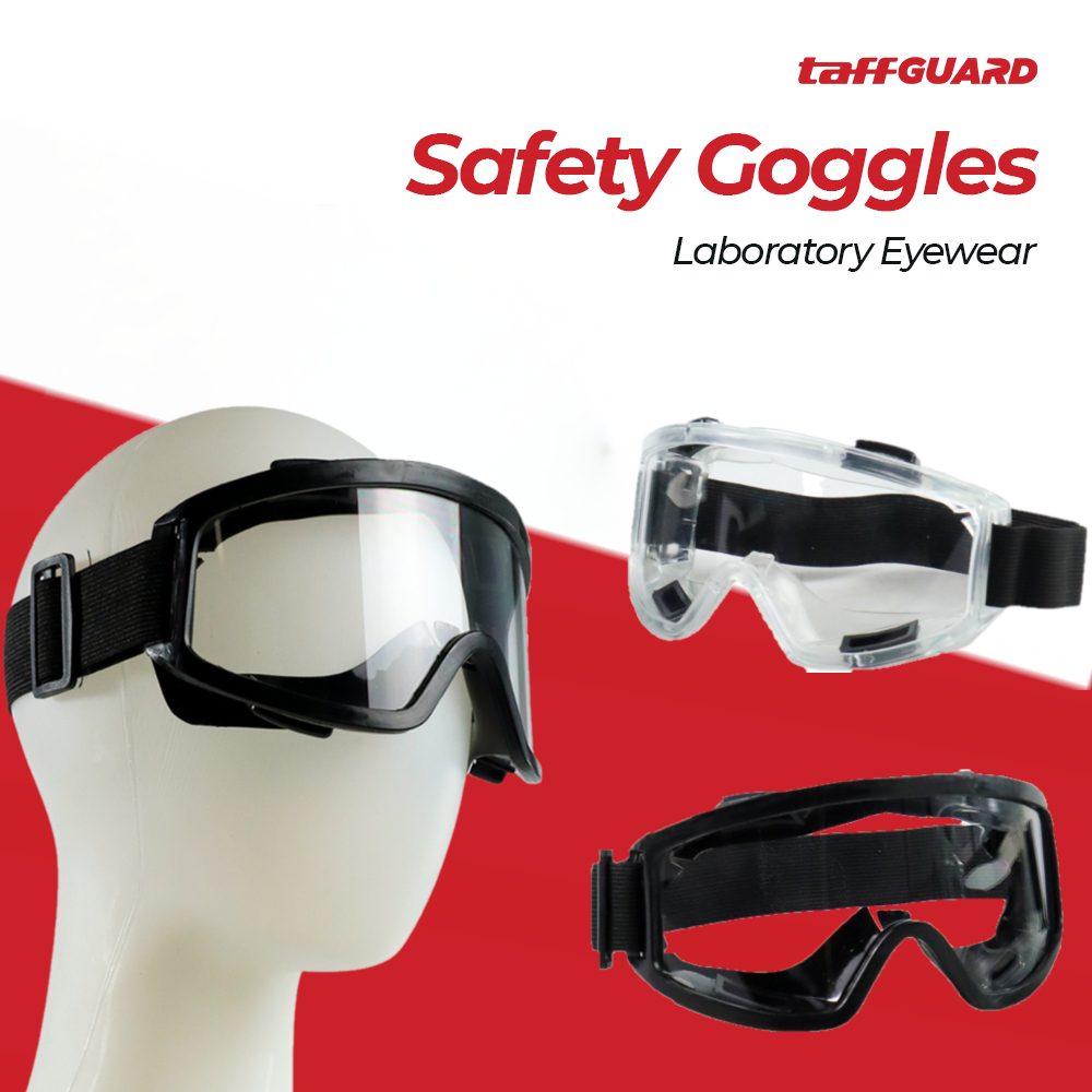 TaffGUARD Kacamata Safety Googles Work Laboratory Eyewar - ASL-Y