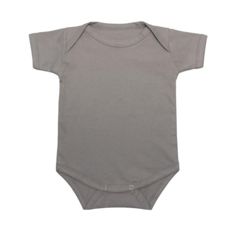 Baju Bayi Jumper Bodysuits Katun Polos Jumpsuit Baby Newborn Termurah