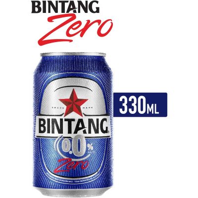 

BINTANG Zero Minuman Berkarbonasi 330 ml