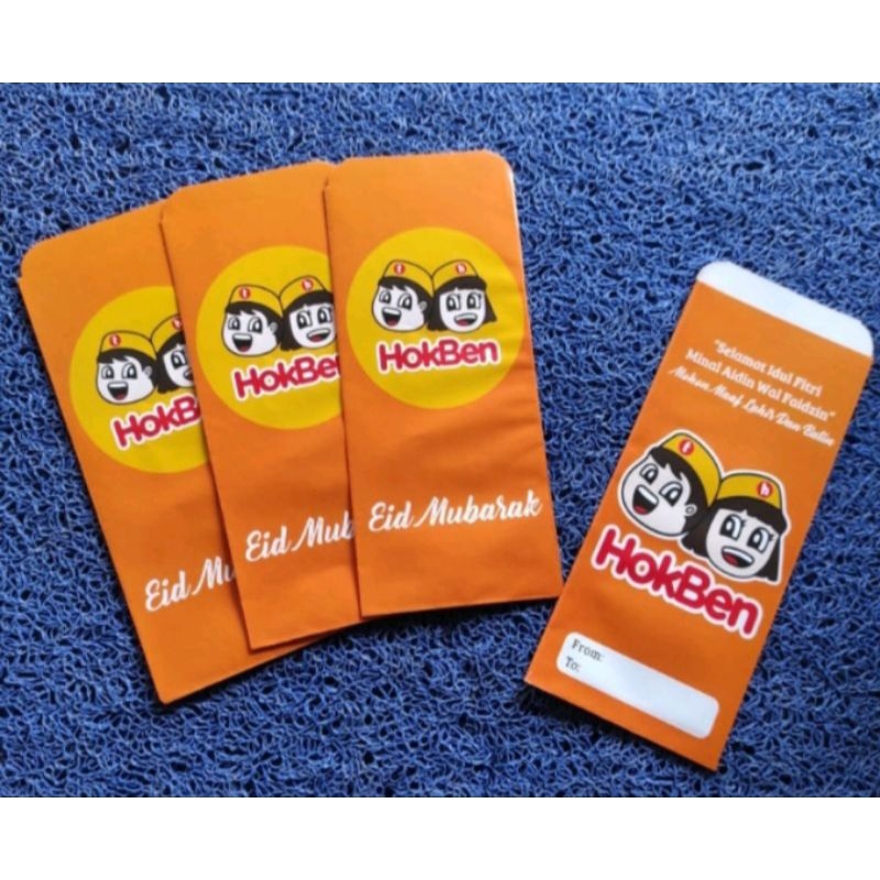 

Amplop lebaran HokBen