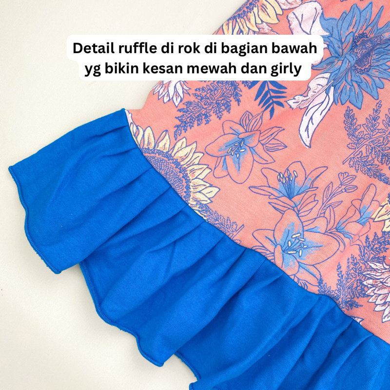 Glory Dress anak perempuan bonus bandana