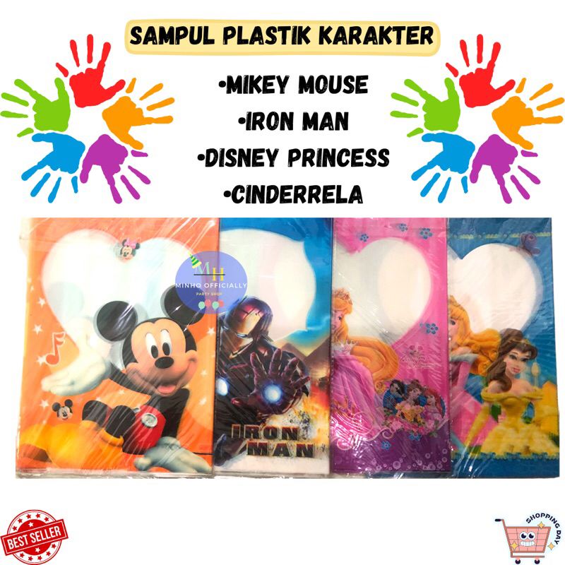 

SAMPUL BUKU TULIS PLASTIK KARAKTER