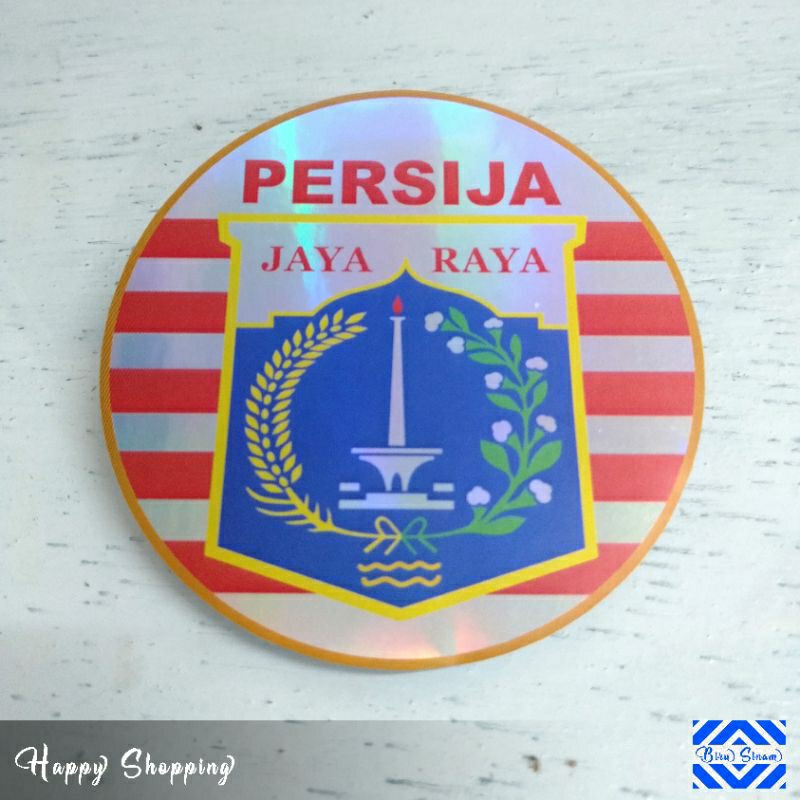 

Sticker PERSIJA JAKARTA Hologram Anti Air Murahhh
