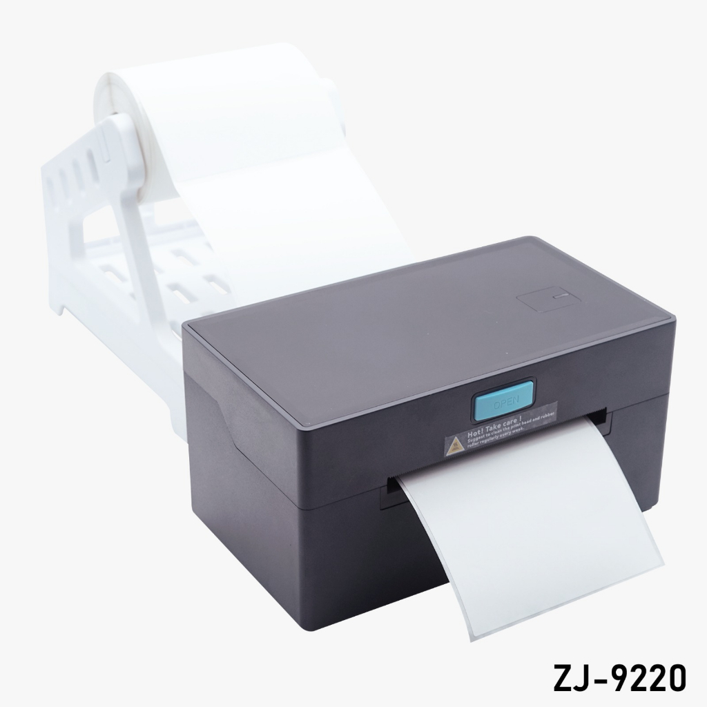 Printer Bluetooth Label Thermal 100mm LP9220 USB LP 9220 Cetak Resi Pengiriman Expedisi A6 dari Android Smartphone ZJ9220 ZL 9220