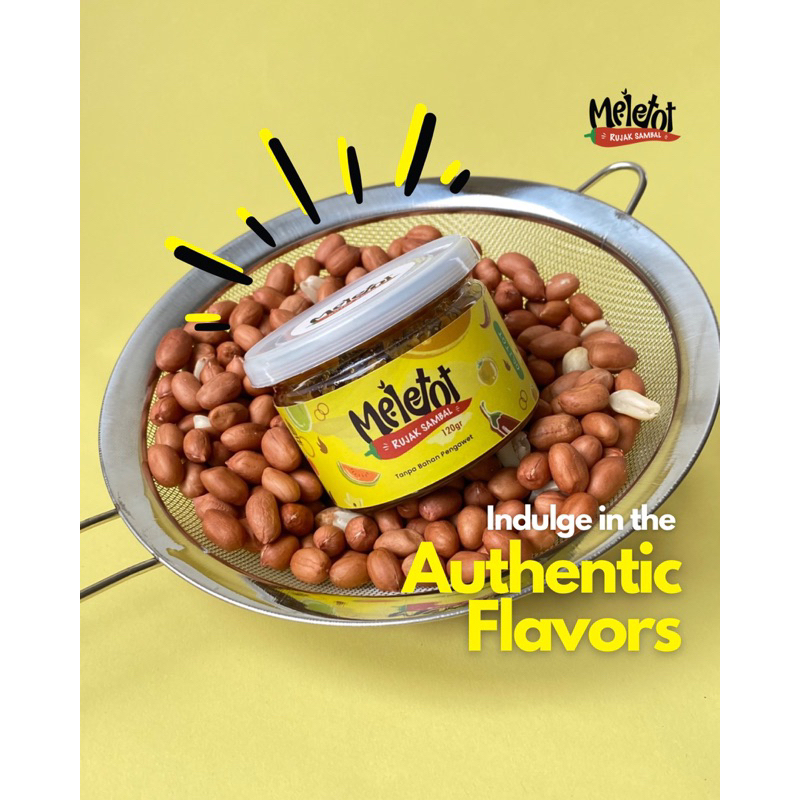 

Sambal rujak manis serbaguna meletot