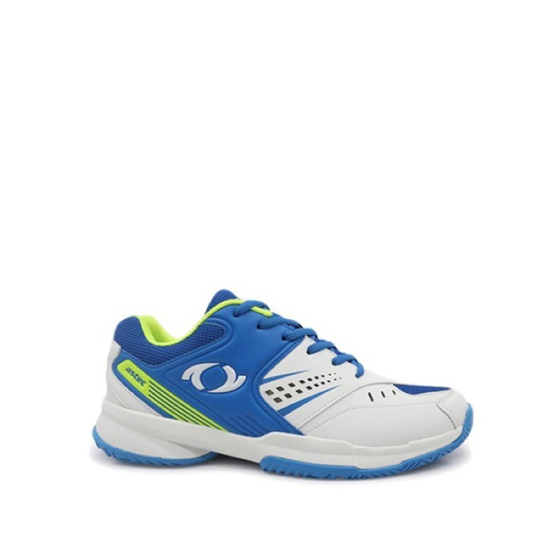 Sepatu Badminton  Tenis  Astec Geo Men Shoes White Blue ASCFWM2FB1BU