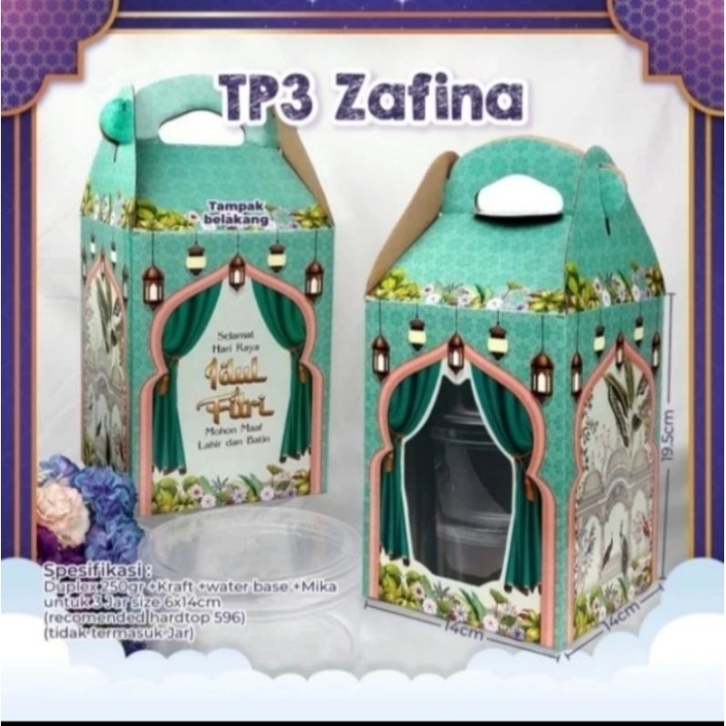 

Dus Box Toples Lebaran Idul Fitri Zafina