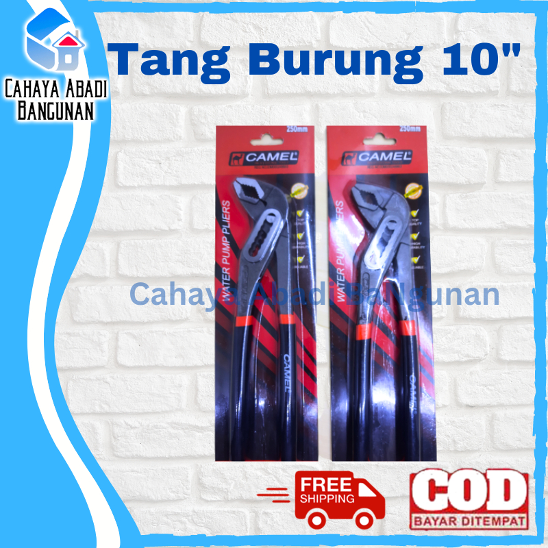 Tang Burung Jepit Kunci Pipa Air Water Pump Pliers 10 inch