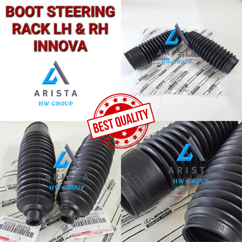 BOOT STEERING RACK KARET BOOT STIR TOYOTA INNOVA ORIGINAL