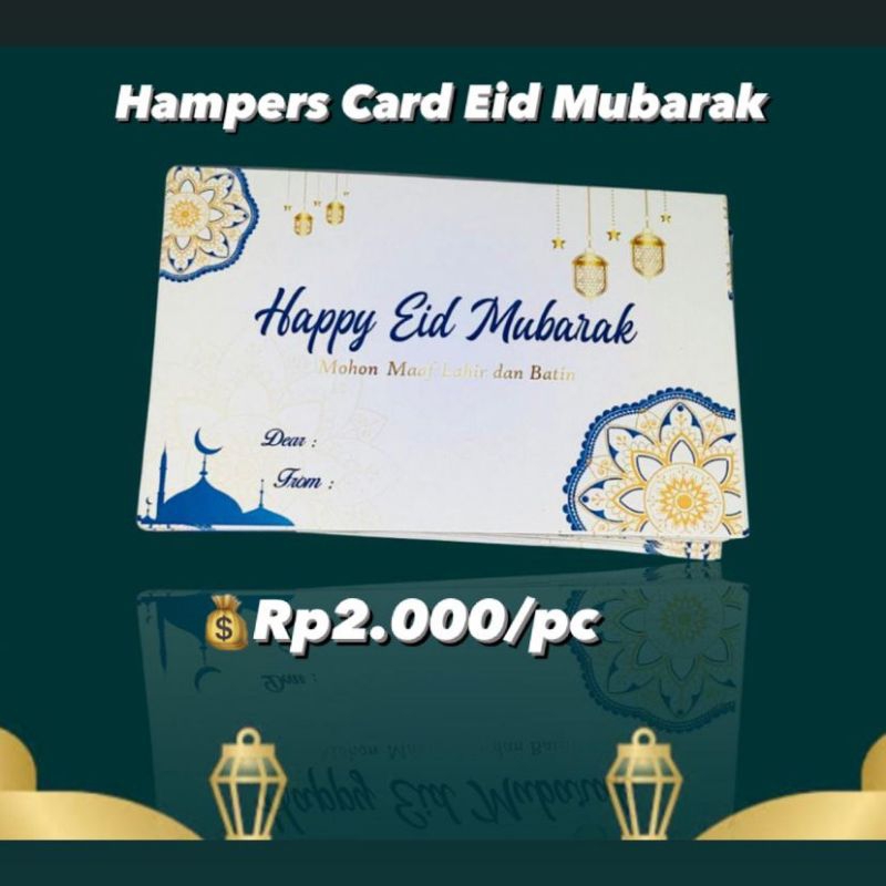 

Hampers Card | Kartu Hampers Lebaran