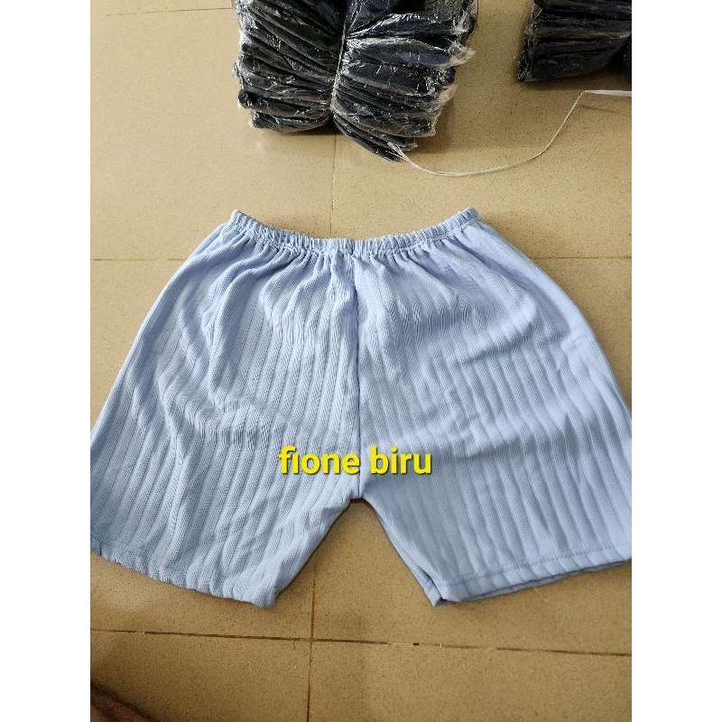 Celana Pendek Santai unisex combi knit premium
