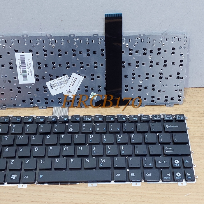 Keyboard Asus Eee Pc 1015 1015B 1015Bx 1015Cx 1015P 1016 1018 Series HITAM