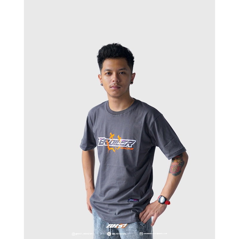 TSHIRT RH57 TEAM // BROILER RACING INDONESIA (front)