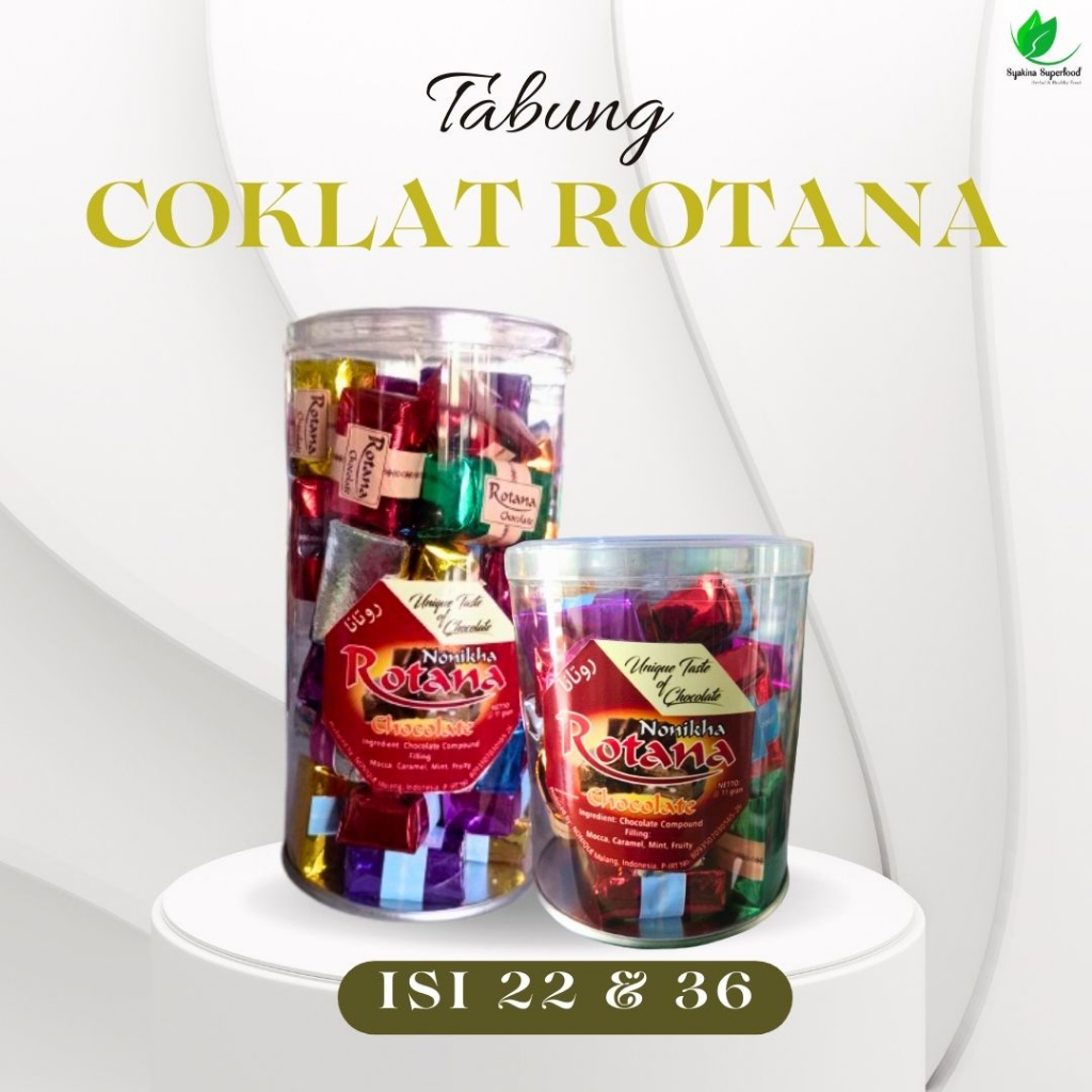 

Coklat Rotana Tabung Isi 22 dan 36 Oleh-Oleh Haji dan Umroh