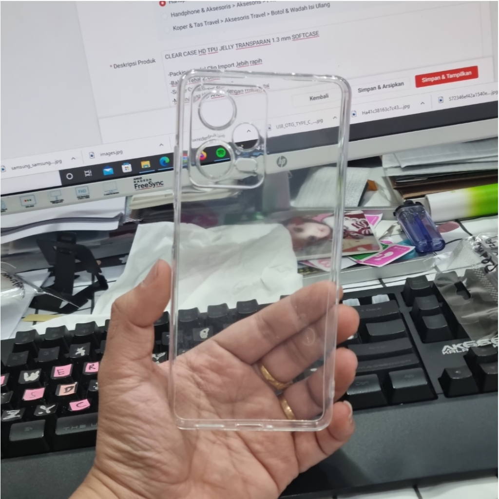 Case CLEAR Ori Xiaomi Redmi Note 12 12Pro Silicone Bening Heavy Case Soft Thick HD Casing Camera Murah Tapi Bagus Putih Transparant Transparent Kondom Karet Plastik ORI T 4G 5G S Pro Silikon Silicone Casing Bagus Murah Tipis Harga Mantap